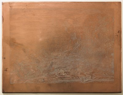 Printing Plate for The Tempest (Le Tempête), 1870-1875 by Charles Amand Durand
